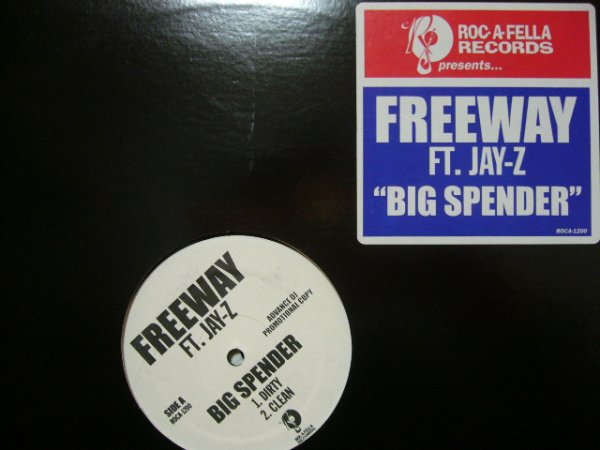 画像1: FREEWAY feat. JAY-Z / BIG SPENDER (1)