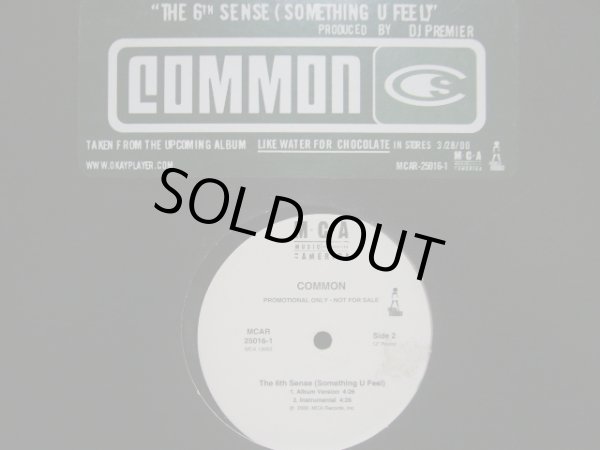 画像1: COMMON / THE 6TH SENSE (1)