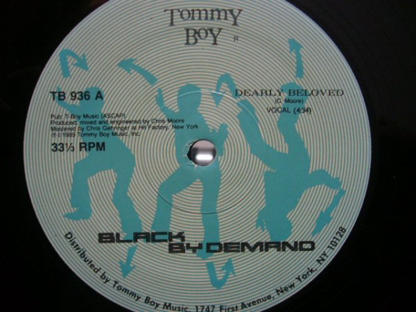 画像1: BLACK BY DEMAND / DEARLY BELOVED (¥500) (1)