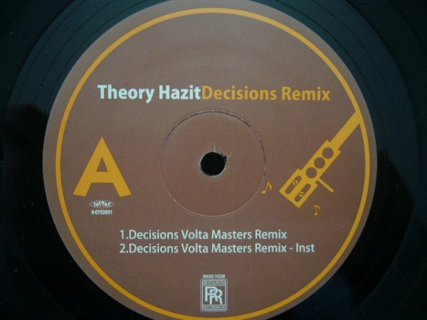 画像1: THEORY HAZIT / DECISIONS REMIX-ドラクエネタ (1)