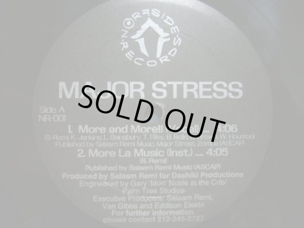 画像1: MAJOR STRESS / MORE AND MORE  (1)