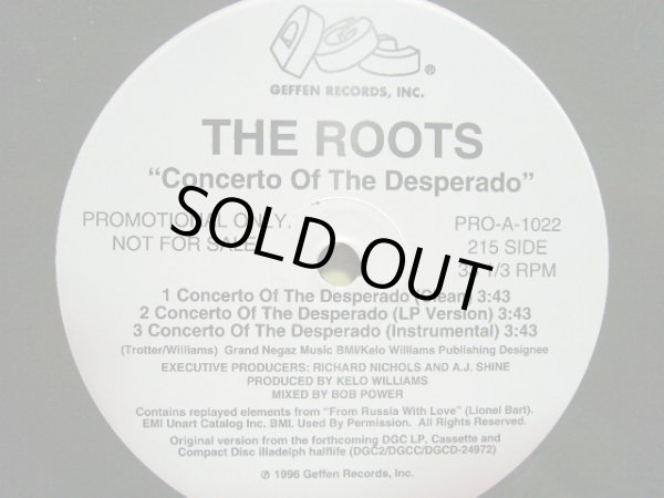 画像1: THE ROOTS/CONCERT OF THE DESPERADO (1)