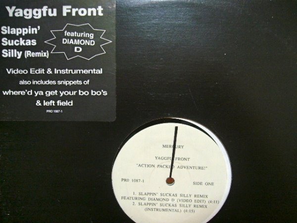 画像1: YAGGFU FRONT / SLAPPIN' SUCKAS SILLY (REMIX) (1)