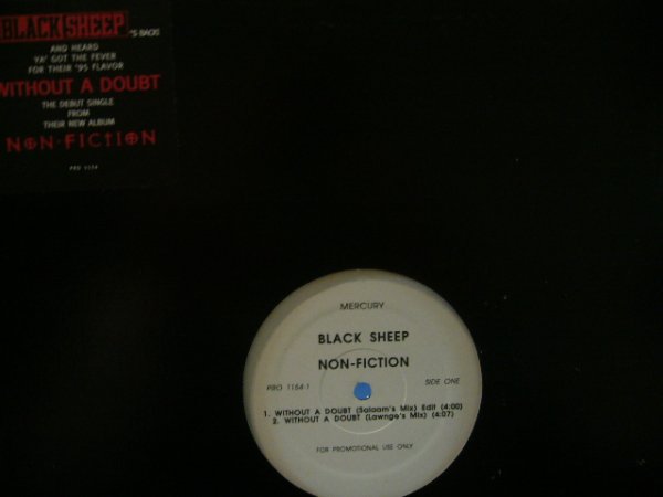 画像1: BLACK SHEEP / WITHOUT A DOUBT (US-PROMO) (1)
