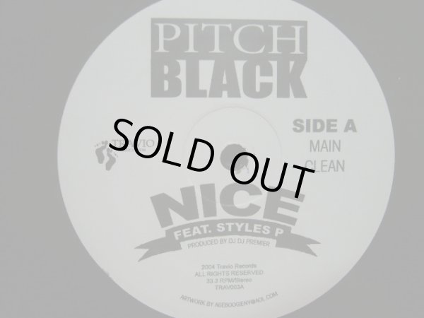 画像1: PITCH BLACK / NICE FEAT. STYLES P (1)