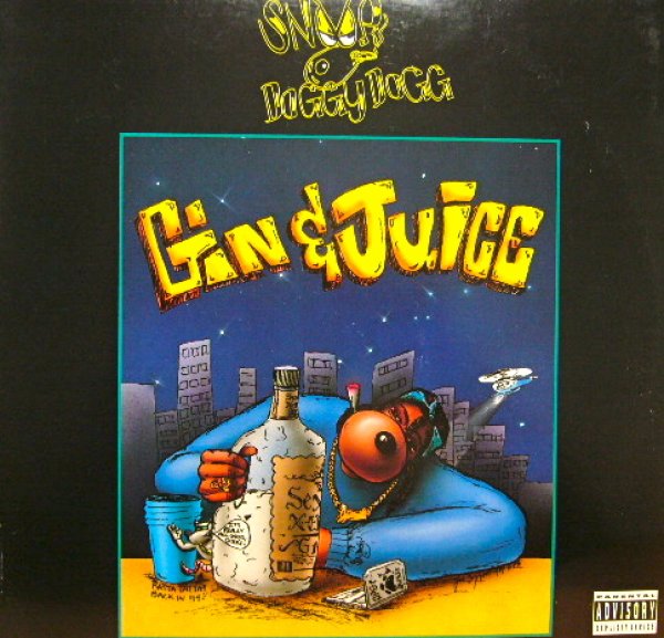 画像1: SNOOP DOGGY DOGG / GIN & JUICE  (US) (1)