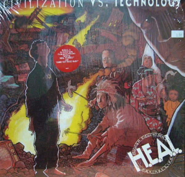 画像1: H.E.A.L. / CIVILIZATION VS. TECHNOLOGY (LP) (SS) (1)