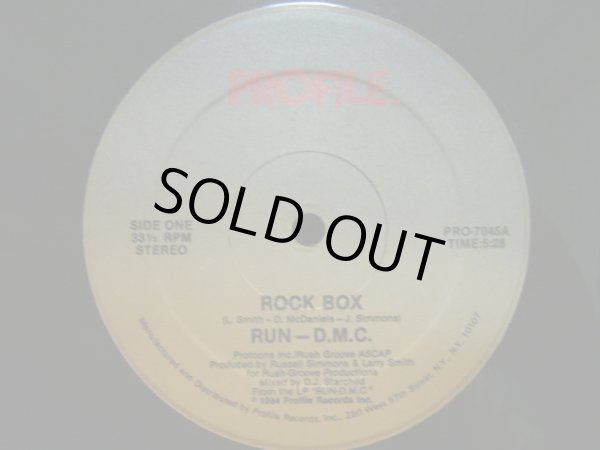 画像1: RUN-D.M.C. / ROCK BOX (1)