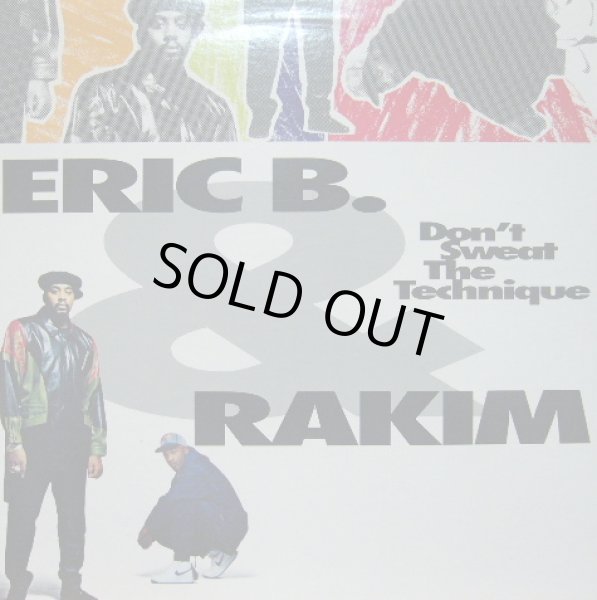画像1: ERIC B. & RAKIM / DON'T SWEAT THE TECHNIQUE (US-LP) (1)