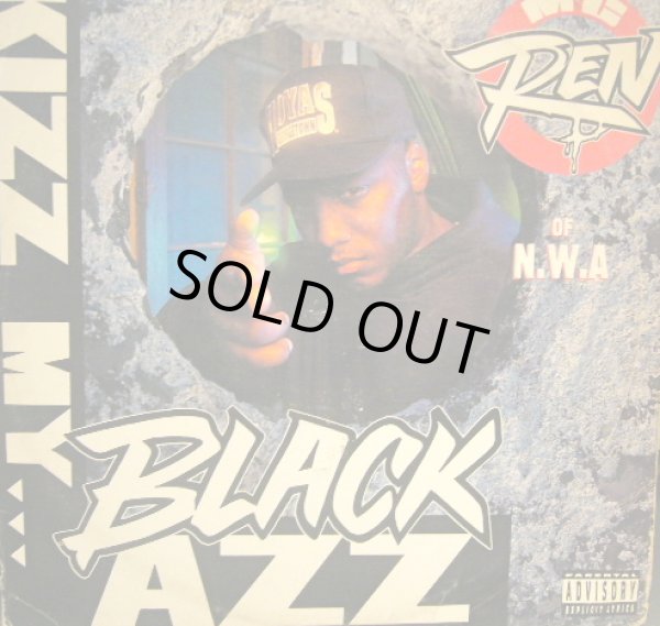 画像1: MC REN / KIZZ MY BLACK AZZ (LP) (1)