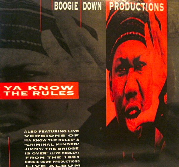 画像1: BOOGIE DOWN PRODUCTIONS / YA KNOW THE RULES (1)