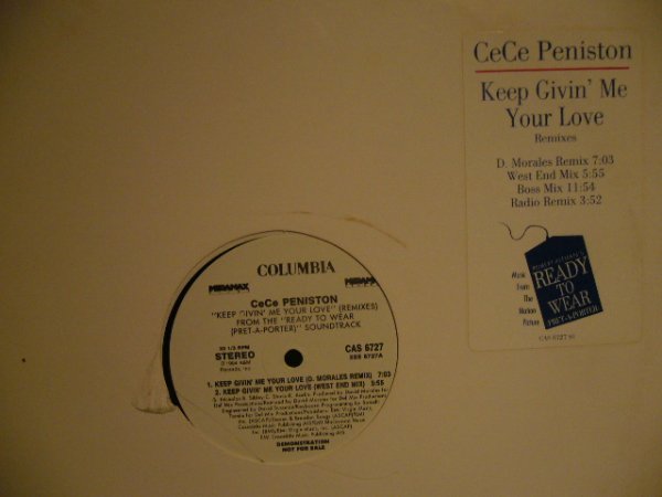 画像1: CE CE PENISTON / KEEP GIVIN' ME YOUR LOVE (REMIXES) (1)