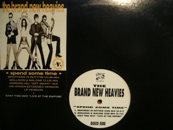 画像1: THE BRAND NEW HEAVIES / SPEND SOME TIME  (1)