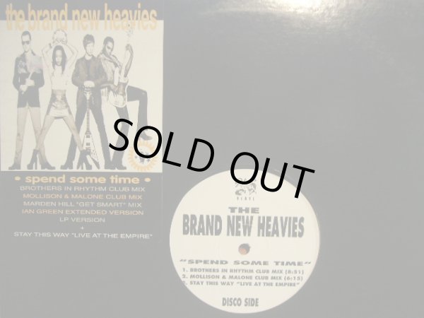 画像1: THE BRAND NEW HEAVIES / SPEND SOME TIME  (1)