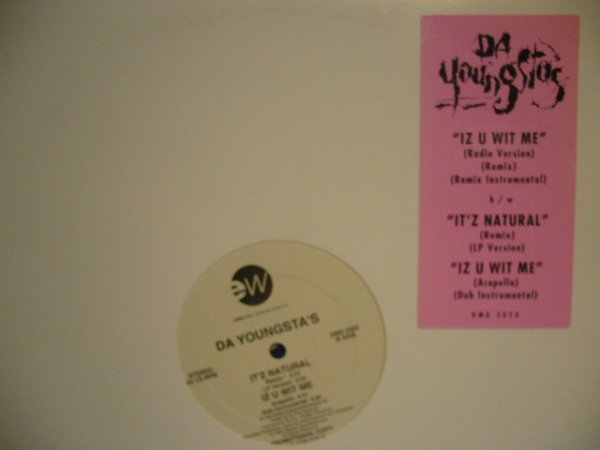 画像1: DA YOUNGSTA'S / IZ U WIT ME  (US-PROMO) (1)