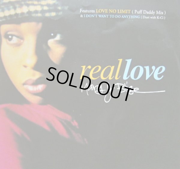 画像1: MARY J. BLIGE / REAL LOVE ( FHAT REMIX ) (1)