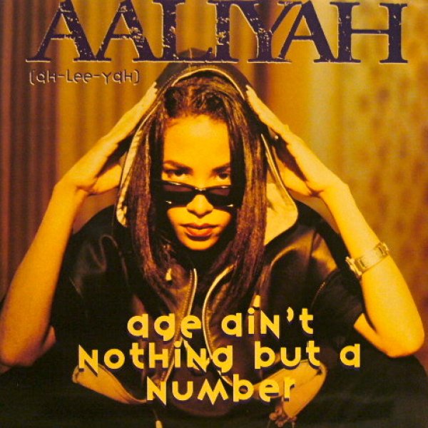 画像1: AALIYAH / AGE AIN'T NOTHING BUT A NUMBER  (UK) (1)