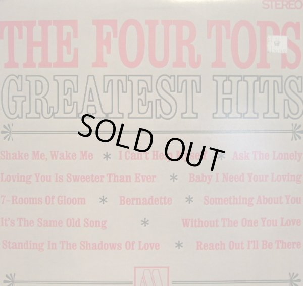 画像1: THE FOUR TOPS / GREATEST HITS (1)