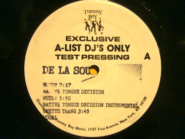 画像1: DE LA SOUL / BUDDY / GHETTO THANG (1)