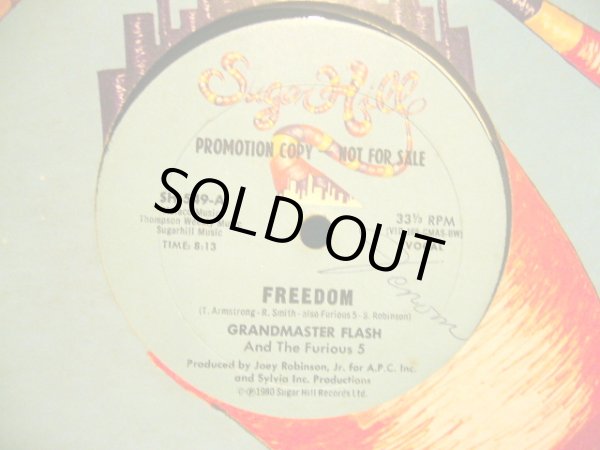 画像1: GRANDMASTER FLASH AND THE FURIOUS 5 / FREEDOM (1)