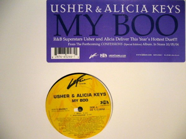 画像1: USHER & ALICIA KEYS / MY BOO (1)