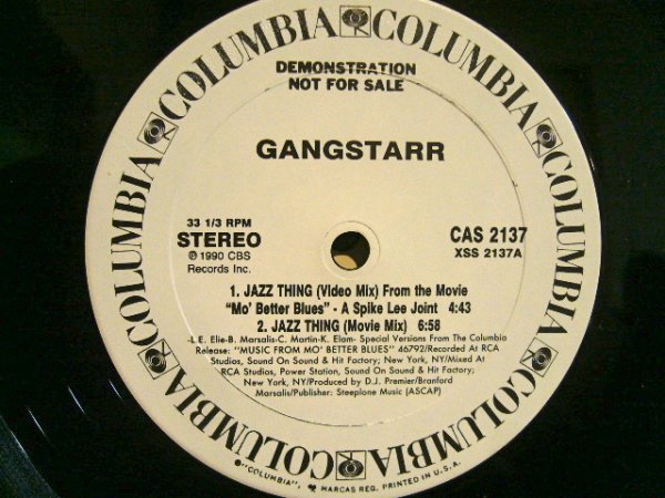 画像1: GANGSTARR / JAZZ THING (1)