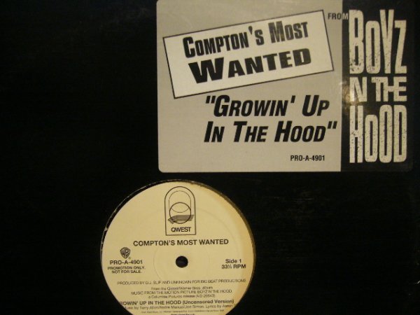 画像1: COMPTON'S MOST WANTED / GROWIN' UP IN THE HOOD (1)