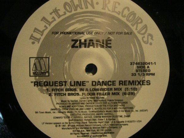 画像1: ZHANE / REQUEST LINE (DANCE REMIXES) (1)
