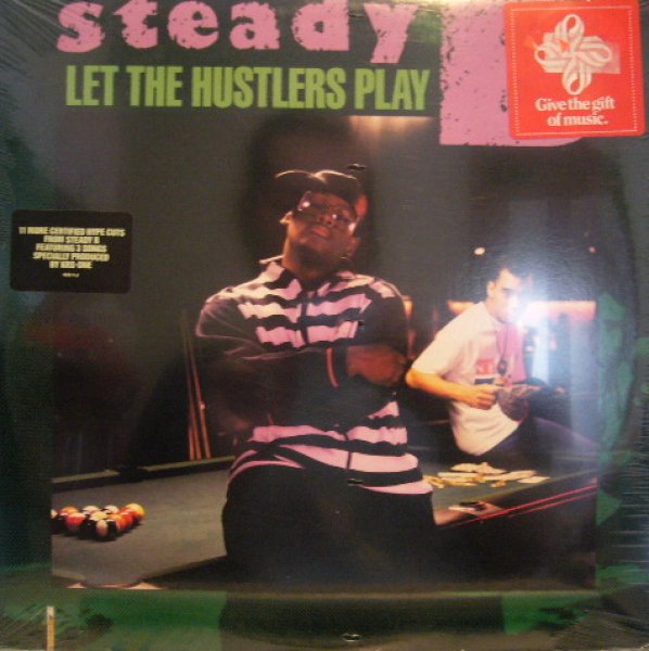 画像1: STEABY B / LET THE HUSTLERS PLAY  (LP) (1)