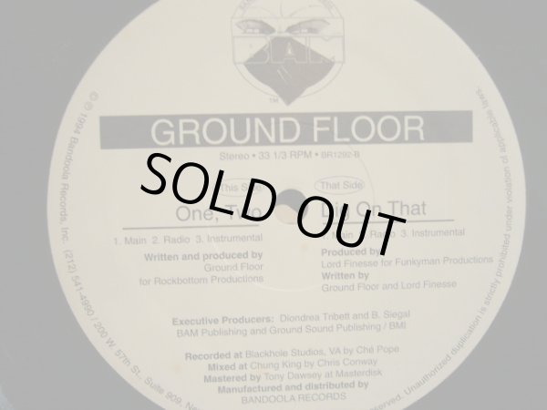 画像1: GROUND FLOOR / ONE, TWO (1)