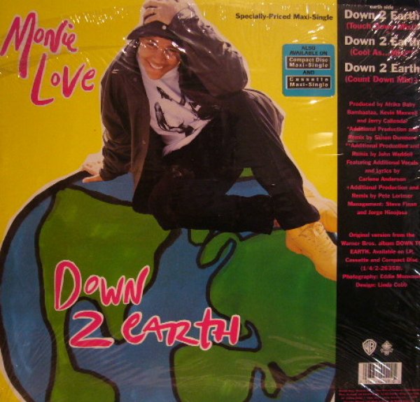 画像1: MONIE LOVE / DOWN 2 EARTH  (US) (1)