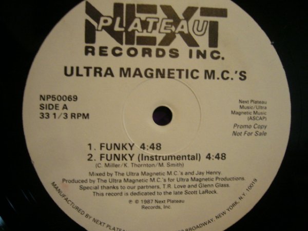 画像1: ULTRAMAGNETIC M.C.'S. / FUNKY (1)