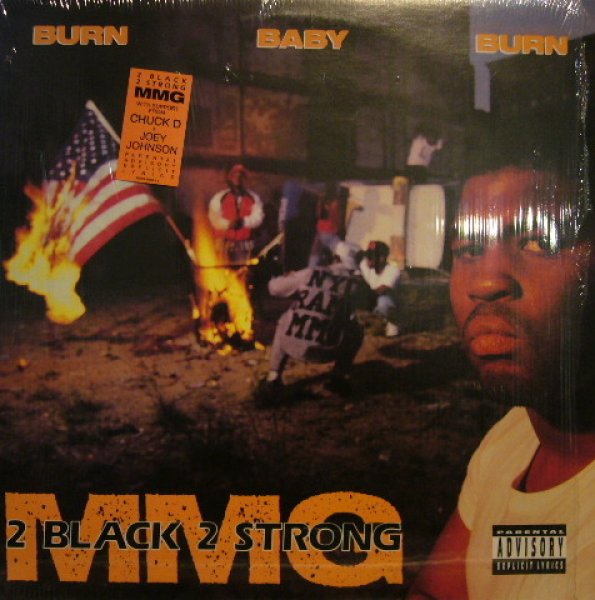 画像1: 2 BLACK 2 STRONG MMG  / BURN BABY BURN (US-LP) (1)