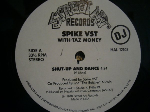 画像1: SPIKE VST WITH TAZ MONEY / SHUT-UP AND DANCE (1)