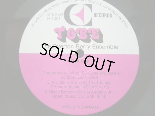 画像3: THE OVERTON BERRY ENSEMBLE / S.T (3)