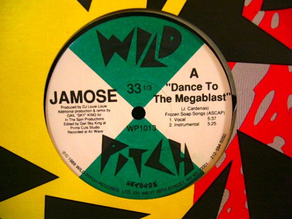 画像1:  JAMOSE / DANCE TO THE MEGABLAST (1)