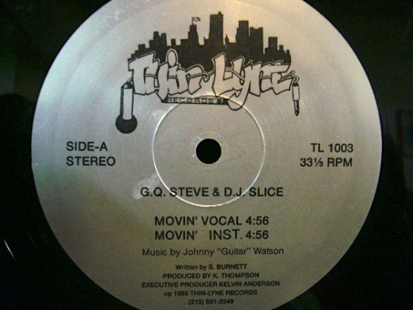 画像1: G.Q. STEVE & D.J. SLICE / MOVIN' (1)