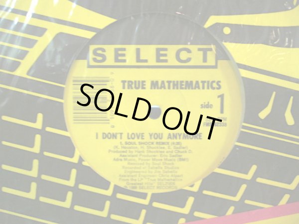 画像1: TRUE MATHEMATICS / I DON'T LOVE YOU ANY MORE  (¥1000) (1)