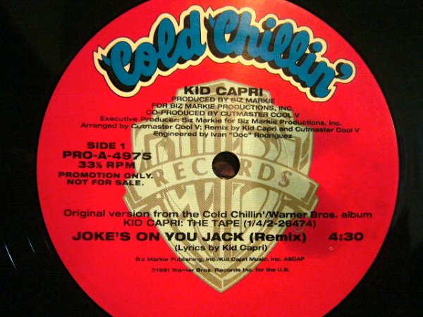 画像1: KID CAPRI / JOKE'S ON YOU JACK (REMIX) (1)