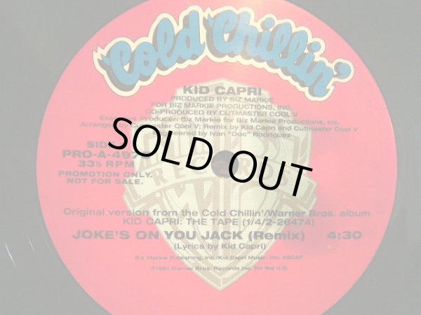 画像1: KID CAPRI / JOKE'S ON YOU JACK (REMIX) (1)