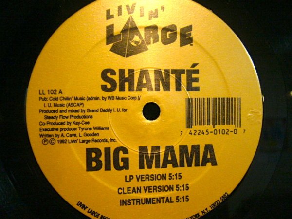 画像1: SHANTE / BIG MAMA  (1)