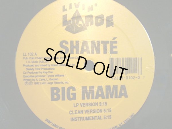 画像1: SHANTE / BIG MAMA  (1)