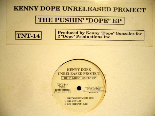 画像1: KENNY DOPE / THE PUSHIN' "DOPE" EP (1)