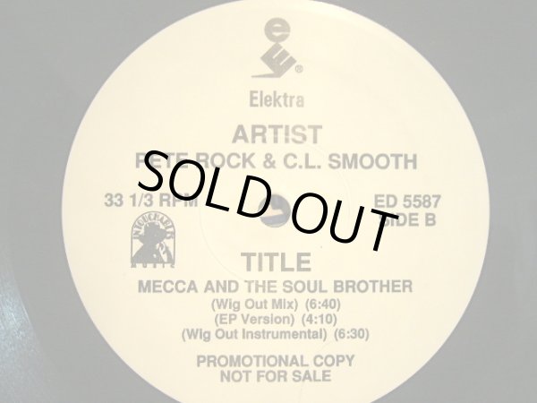 画像4: PETE ROCK & C.L.SMOOTH / THE CREATOR / MECCA AND THE SOUL BROTHER (4)