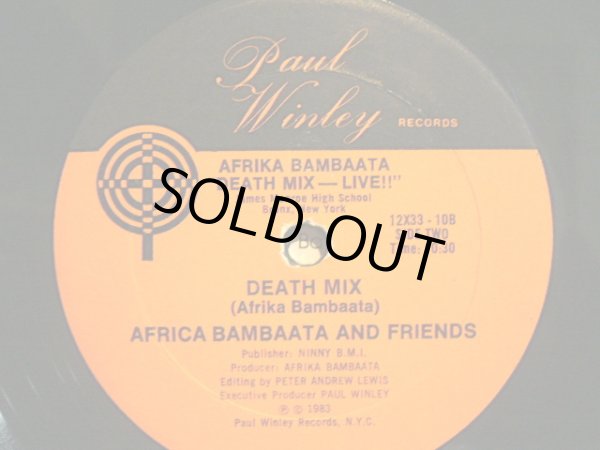 画像4: D.J. AFRIKA BAMBAATAA / DEATH MIX - LIVE!!! (4)