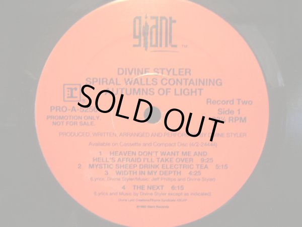 画像2: DIVINE STYLER / SPIRAL WALLS CONTAINING AUTUMNS OF LIGHT (2LP) (2)