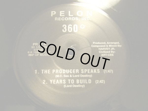 画像1: 360° / THE PRODUCER SPEAKS / PELON (2ND PRESS) (1)