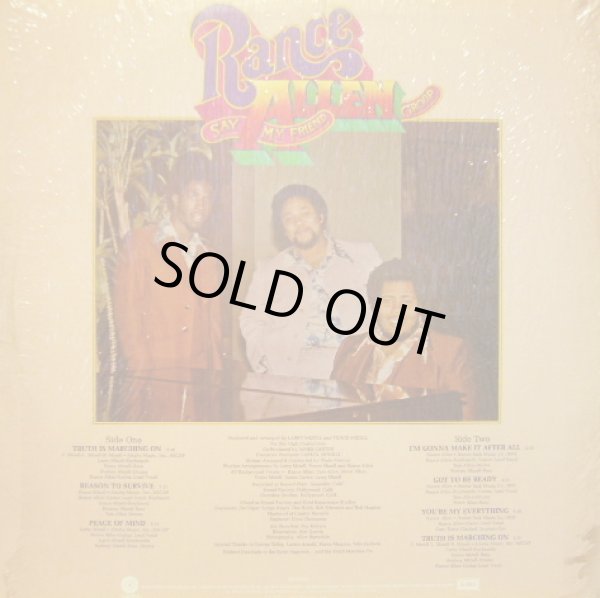 画像2: RANCE ALLEN GROUP / SAY MY FRIEND (LP) (2)