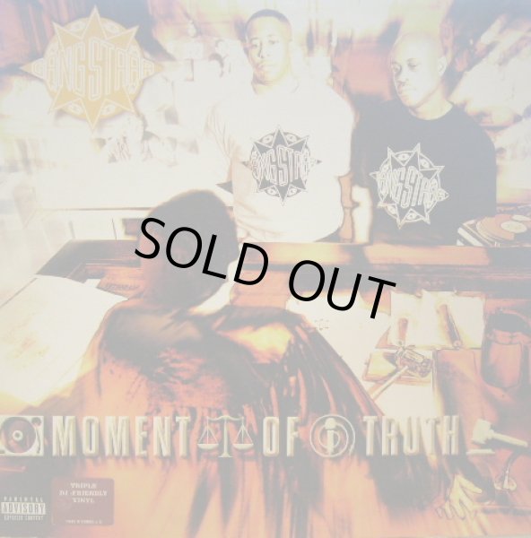 画像1: GANG STARR / MOMENT OF TRUTH  (UK-3LP) (1)