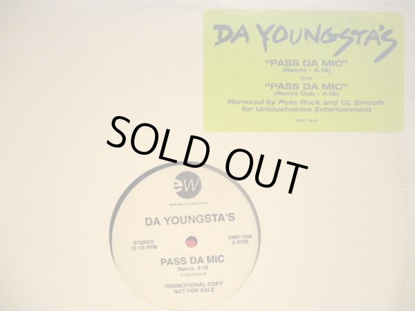 画像1: DA YOUNGSTA'S / PASS DA MIC (REMIX) (1)